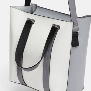 Zara bag midi three color shopper